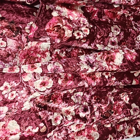 NEW LuLaRoe SARAH Cardigan L 14/16 Velvet Rose Knit Long Duster Sweater Jacket - Picture 7 of 9